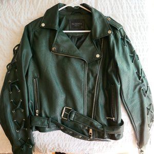 Green Leather Jacket